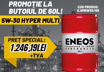 ENEOS 5W-30 Hyper Multi – Butoi 60L la Preț Special!