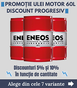 Promoție ulei motor ENEOS 60L discount progresiv