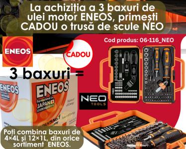 Cumpără ENEOS și primești CADOU o trusă de scule NEO!