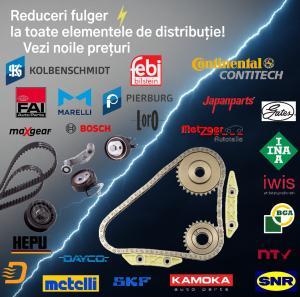 Reduceri la toată gama de elemente de distribuție pe curea și lanț